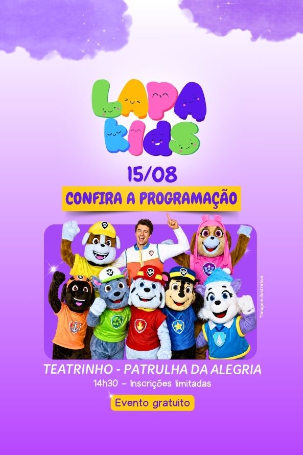 Patrulha da Alegria - Teatrinho infantil no Shopping Center Lapa