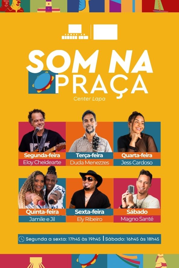 Som na Praça - Agosto no Shopping Center Lapa
