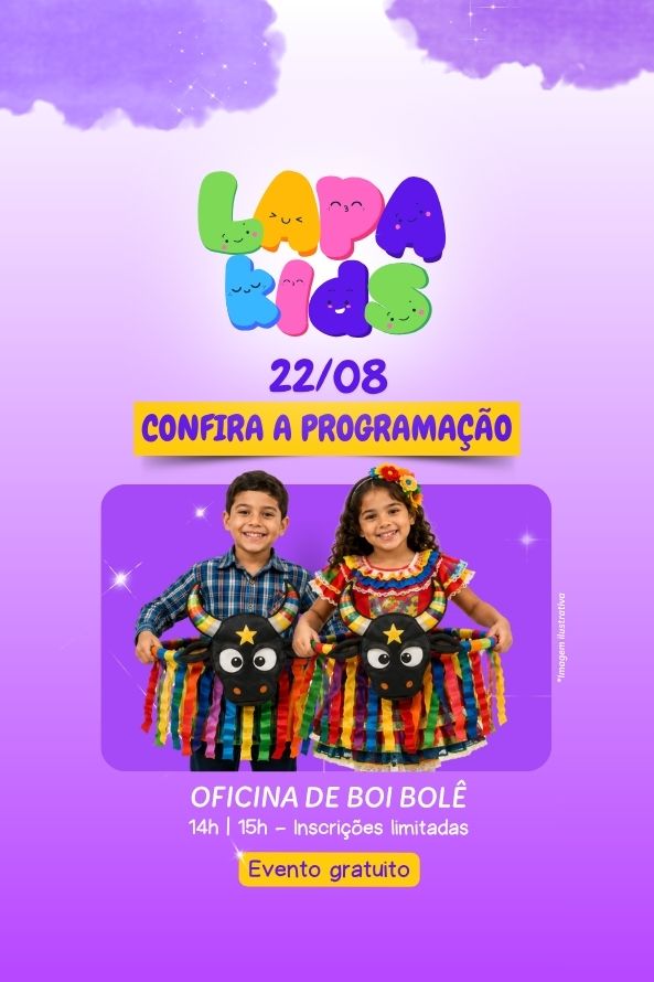 Oficina de Boi Bolê no Shopping Center Lapa