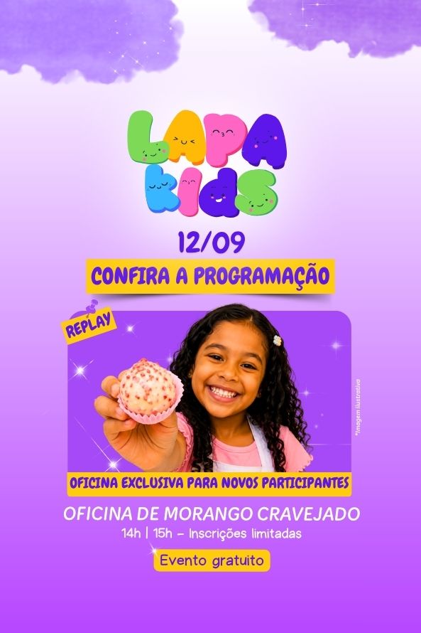 Replay Oficina de Morango Cravejado no Shopping Center Lapa