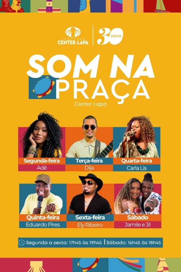 Som na Praça - Outubro no Shopping Center Lapa
