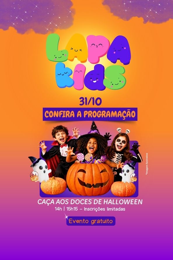 Halloween - Caça aos doces no Shopping Center Lapa